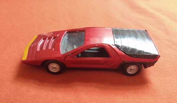 RED MERCURY CARABO BERTONE 1/43