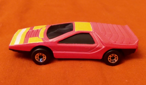 PINK NEON MATCHBOX ALFA CARABO SUPERFAST RACER