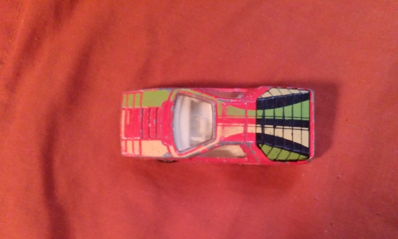 RED WITH STRIPES MATCHBOX ALFA CARABO