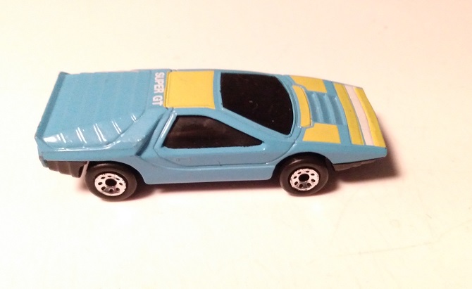 BLUE MATCHBOX ALFA CARABO