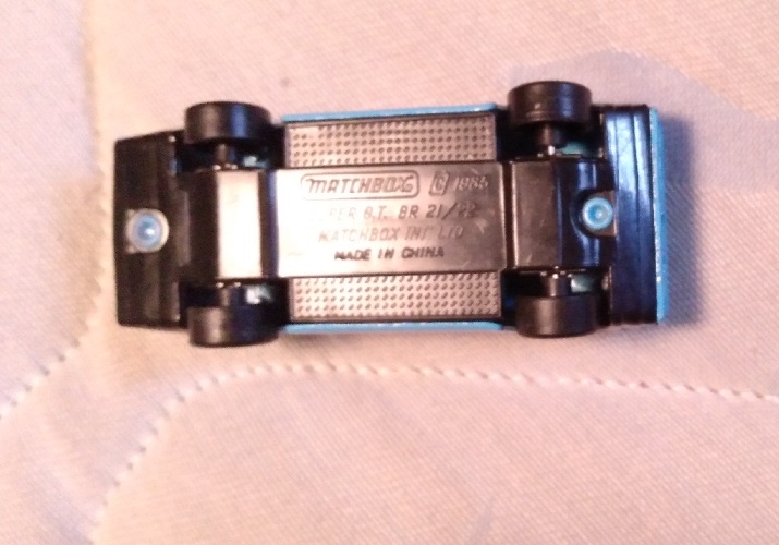 BLUE MATCHBOX ALFA CARABO