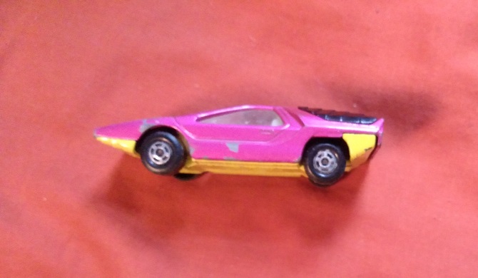 PURPLEISH MATCHBOX ALFA CARABO