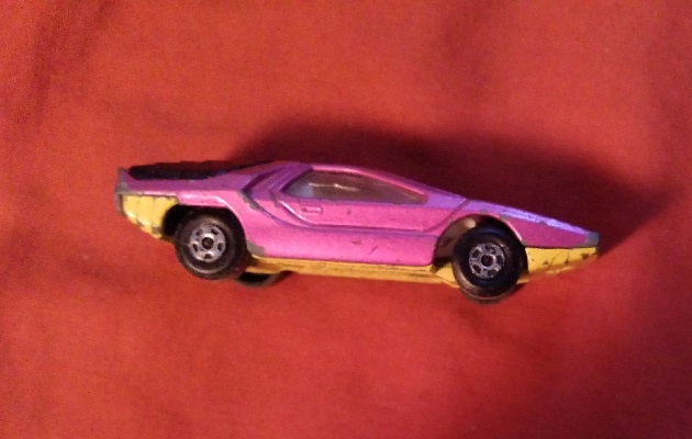 EARLY MATCHBOX ALFA CARABO - PINKISH