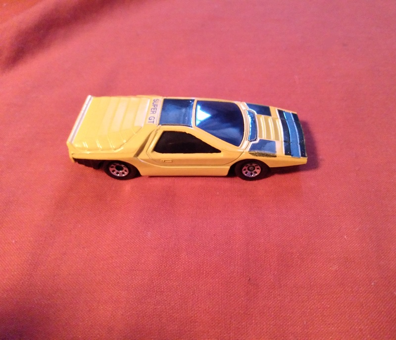 YELLOW MATCHBOX ALFA CARABO