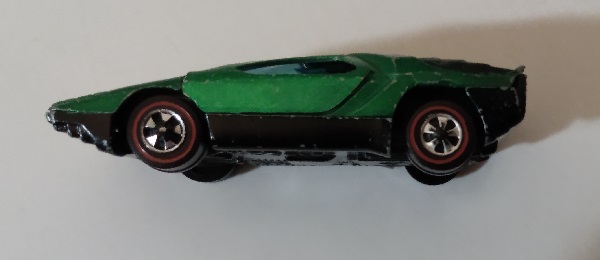 GREEN HOT WHEELS CARABO