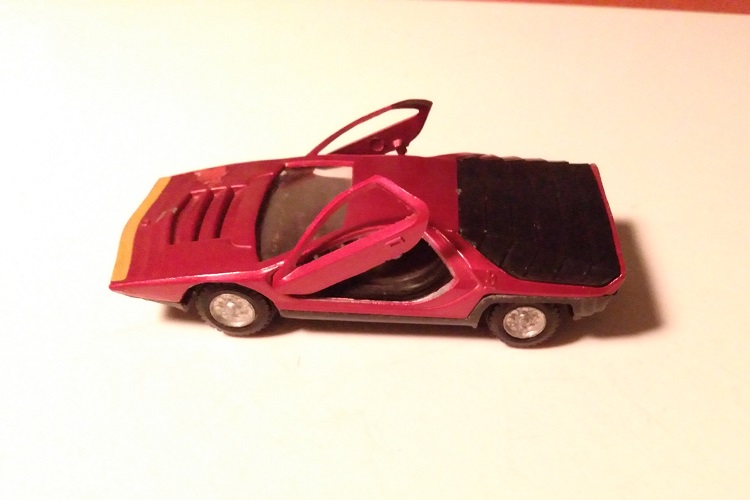 RED MERCURY CARABO BERTONE 1/43