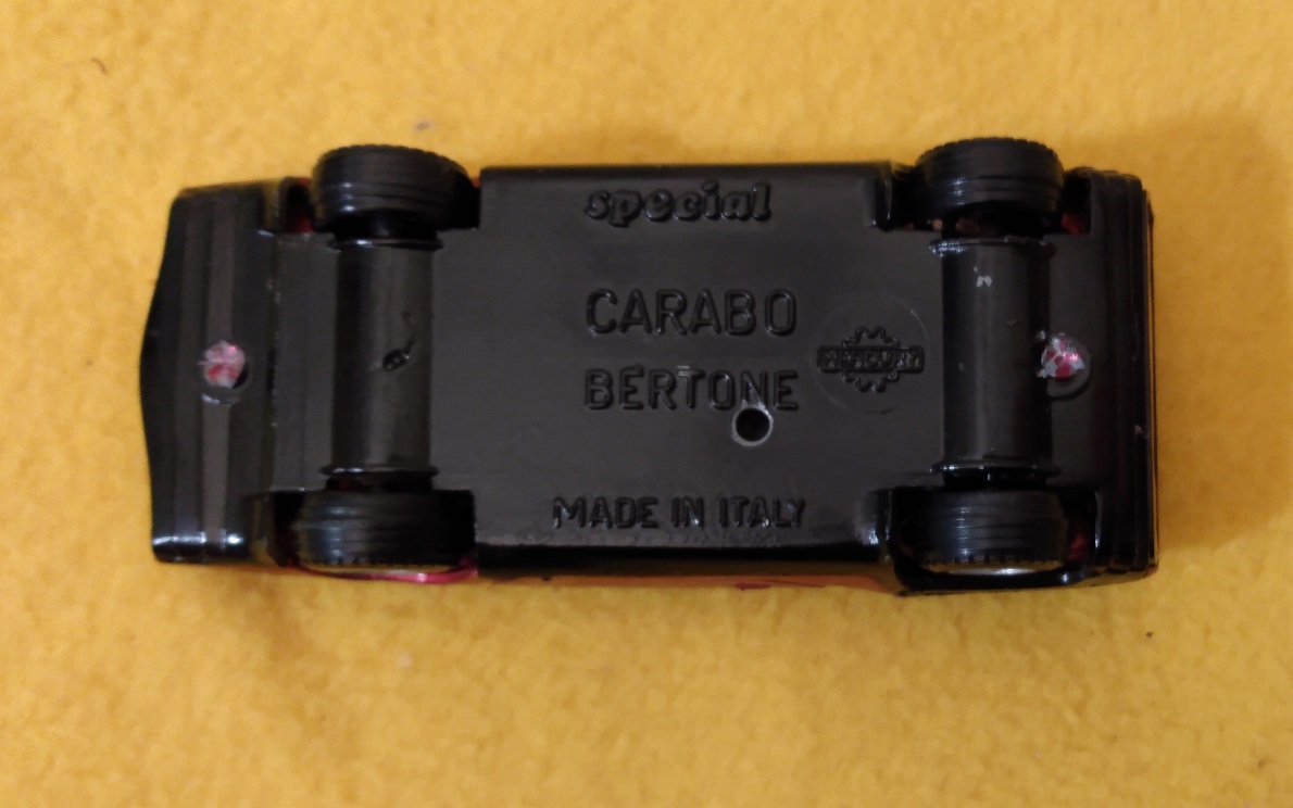 RED MERCURY CARABO BERTONE 1/43