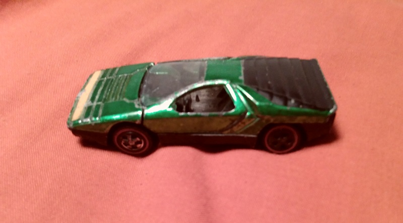 BRIGHT GREEN HOT WHEELS ALFA CARABO