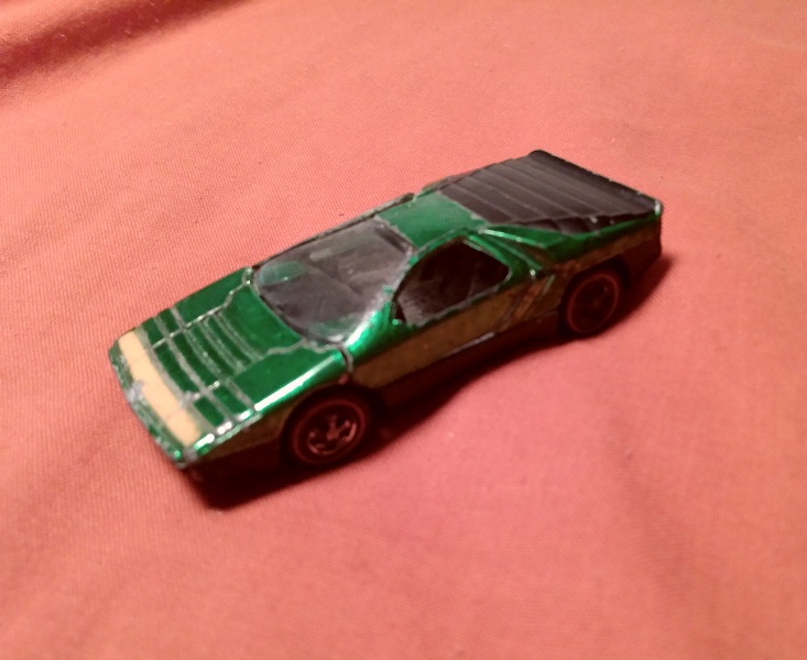 BRIGHT GREEN HOT WHEELS ALFA CARABO