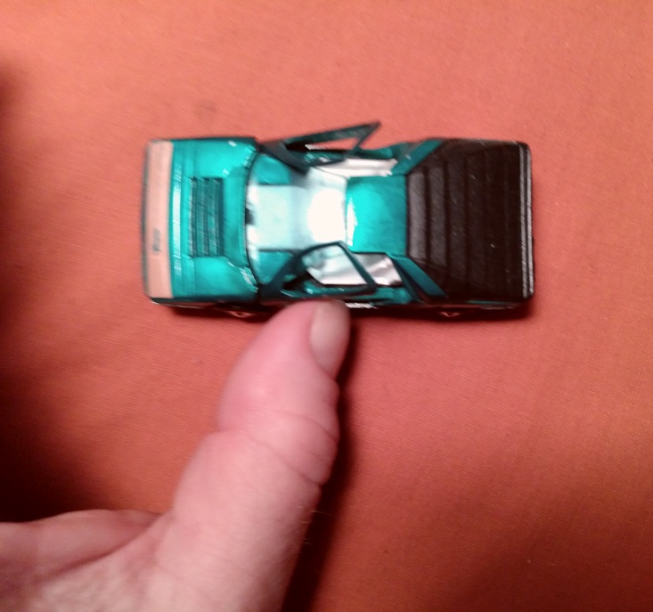 AQUA GREENISH HOT WHEELS CARABO
