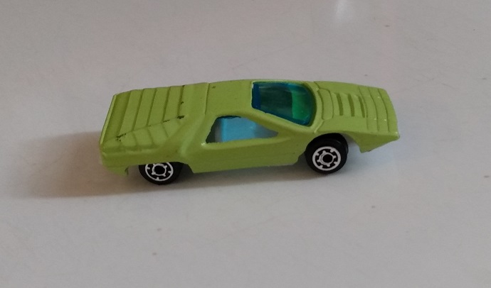 TINS TOYS LIGHT GREEN CARABO BERTONE T216