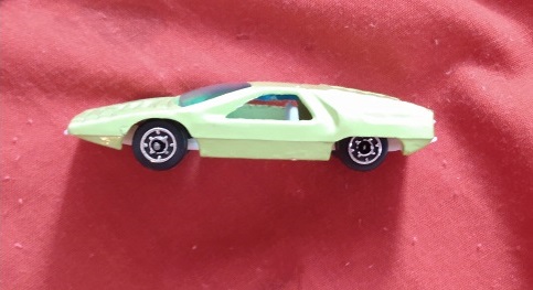 TINS TOYS LIGHT GREEN CARABO BERTONE T216