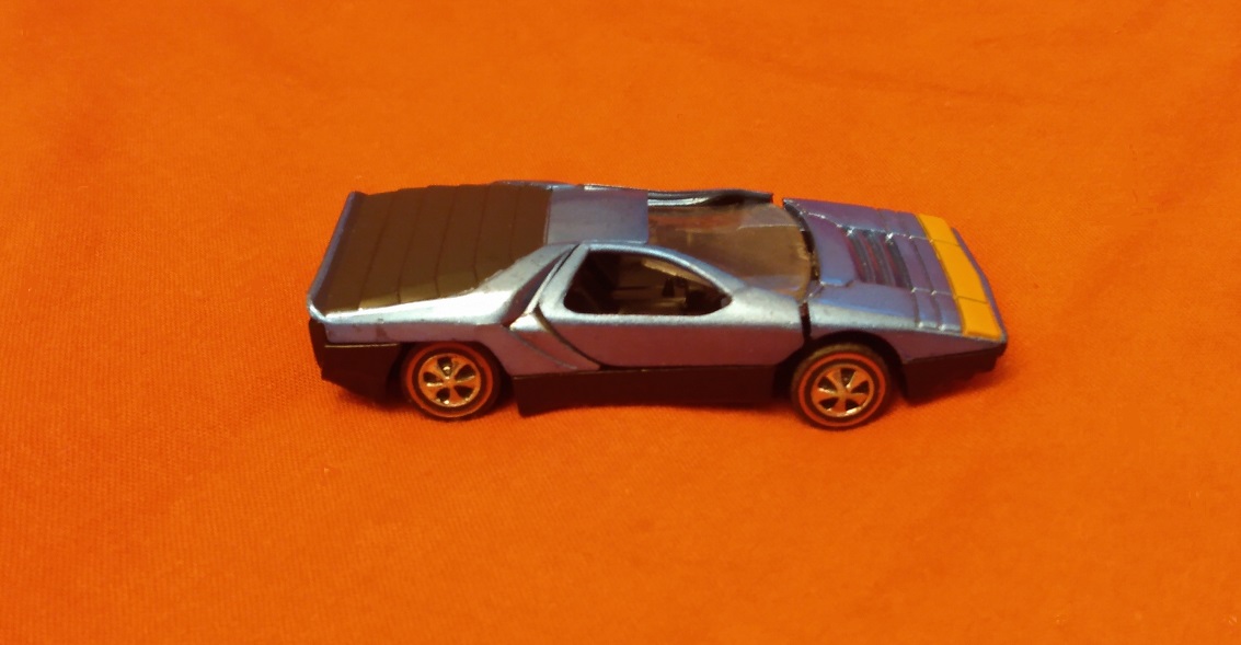 RESTORED LIGHT BLUE HOT WHEELS CARABO