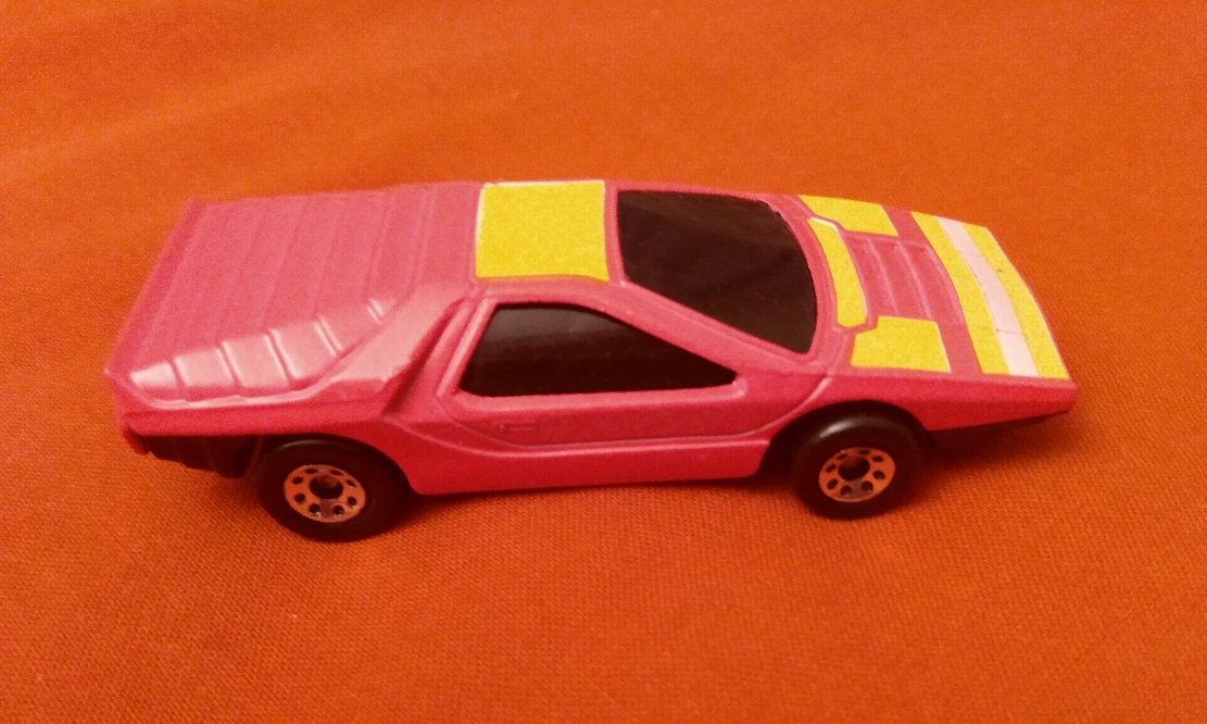 PINK MATCHBOX CARABO NEON RACER