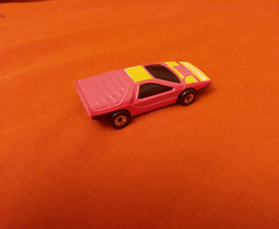 PINK MATCHBOX CARABO NEON RACER