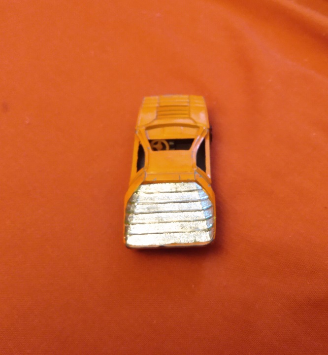 ORANGE PLAYART CARABO BERTONE WITH MISSING WINDSHIELD