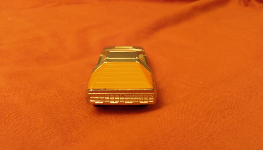 CUSTOM PAINTED GOLD MATCHBOX ALFA CARABO