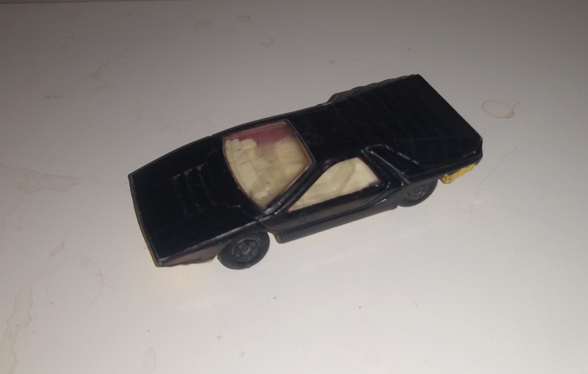 BLACK PAINTED MATCHBOX ALFA CARABO