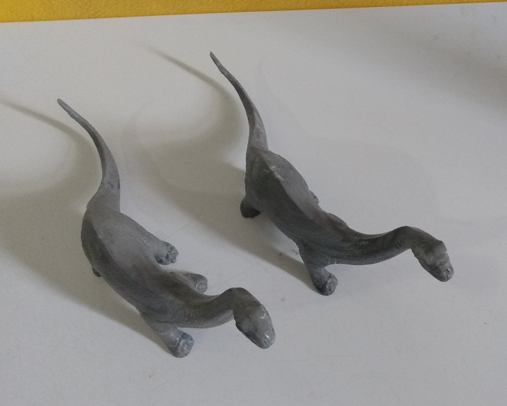 REVISED MARBLED MARX BRONTOS