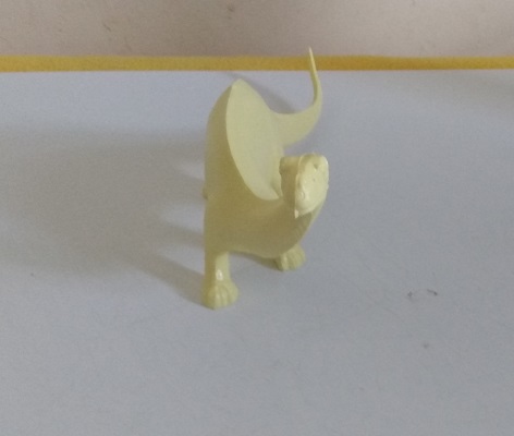 YELLOW SDC MARX BRONTOSAURUS RECAST