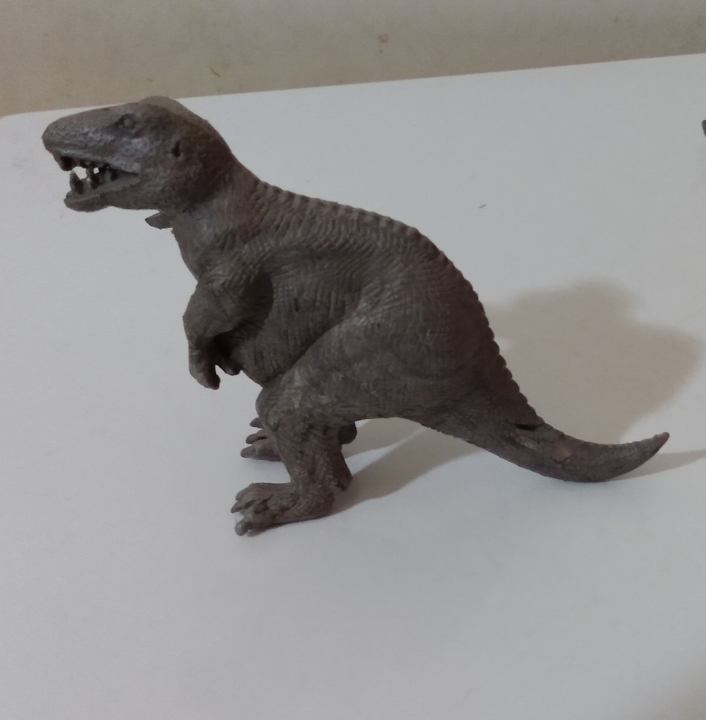 LARGE MARBLED MARX TYRANNOSAURUS REX