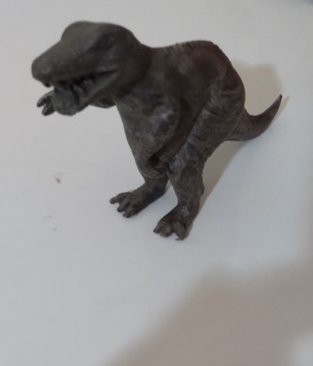 LARGE MARBLED MARX TYRANNOSAURUS REX