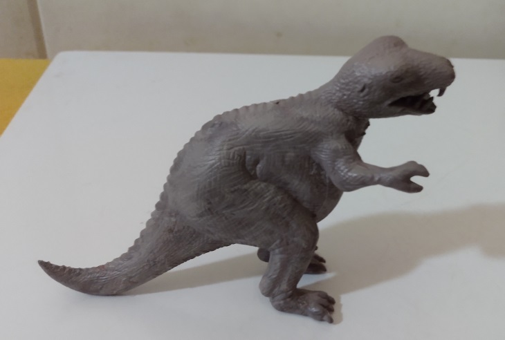 LARGE MARBLED MARX TYRANNOSAURUS REX