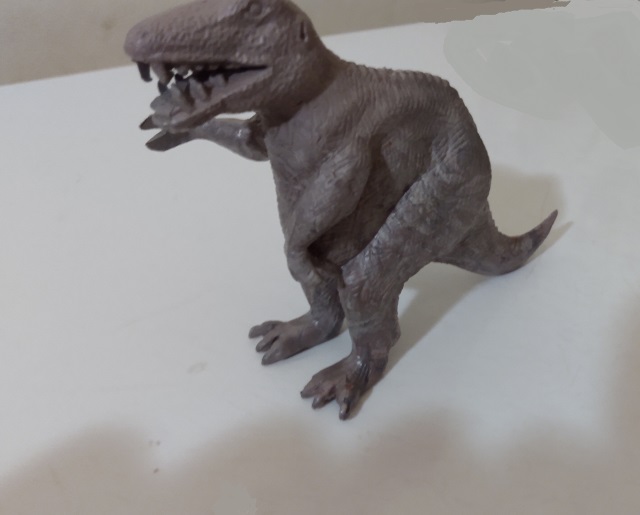 LARGE MARBLED MARX TYRANNOSAURUS REX