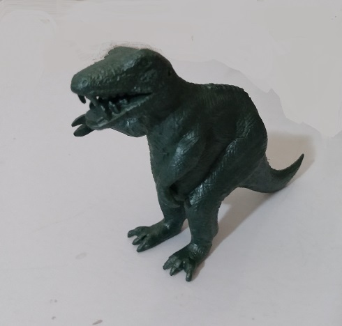 LARGE METALLIC GREEN TYRANNOSAURUS REX
