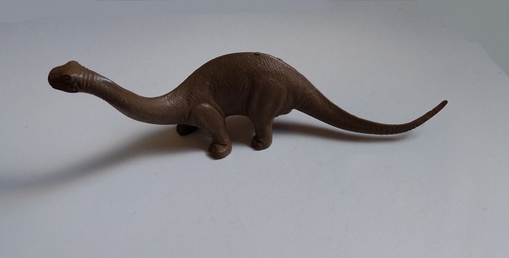 MARX CHOCOLATE MILK BROWN BRONTOSAURUS