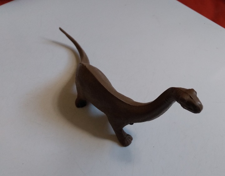 MARX CHOCOLATE MILK BROWN BRONTOSAURUS