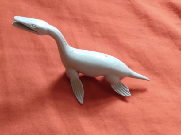 VERY LIGHT GRAY MARX KRONOSAURUS