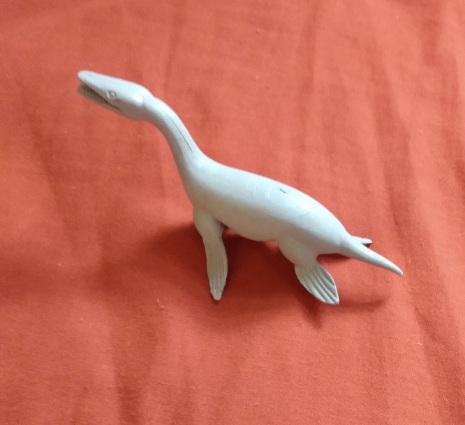 VERY LIGHT GRAY MARX KRONOSAURUS