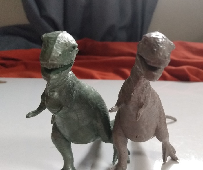 MARX REVISED MOLD TYRANNOSAURUS REX FIGURES