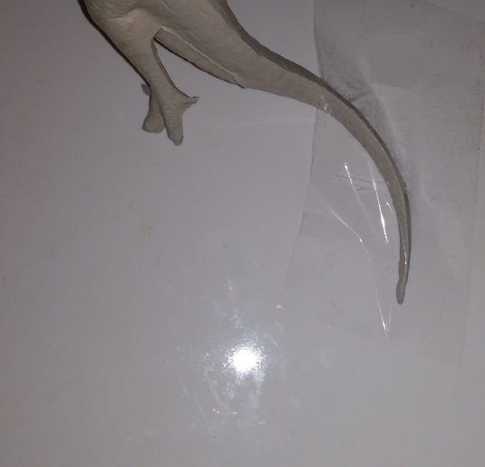 MARX REVISED MOLD TYRANNOSAURUS REX FIGURE