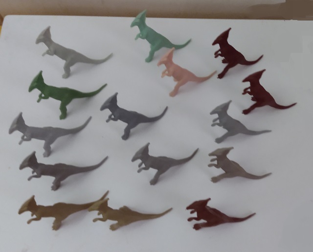 HERD OF MARX PARASAUROLOPHUS