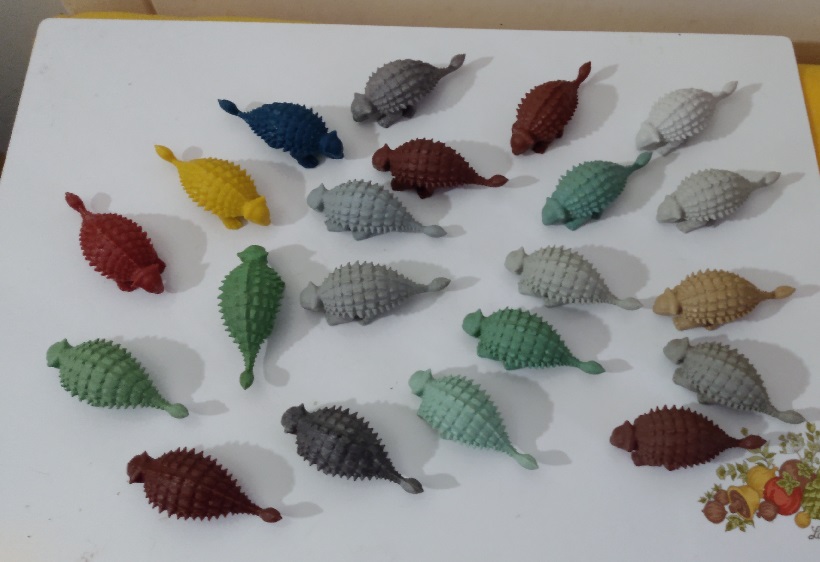 BIG GATHERING OF MARX ANKYLOSAURUS