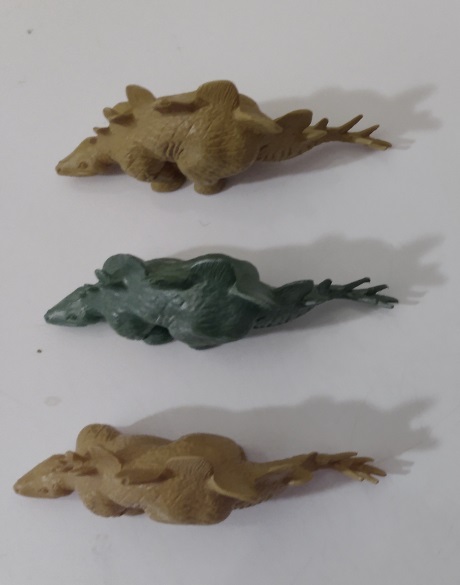 MARX STEGOSAURUS IN RARE COLORS