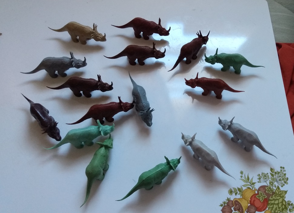 HERD OF STYRACOSAURUS