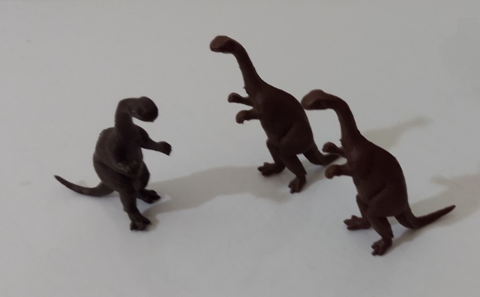 THREE MARX PLATEOSAURUS