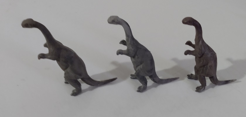THREE MARX PLATEOSAURUS