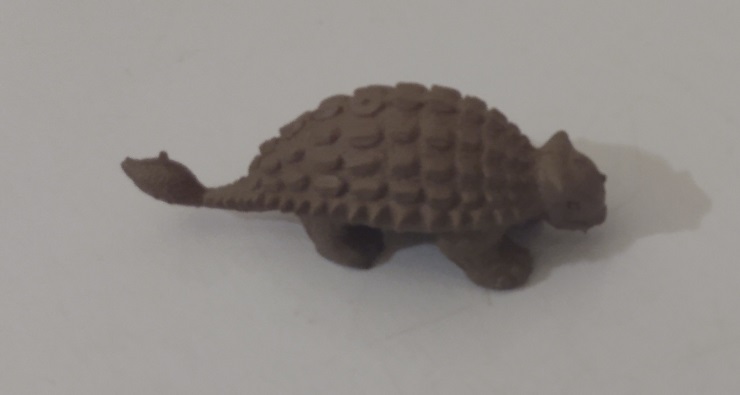 MARX CHOCOLATE MILK BROWN ANKYLOSAURUS