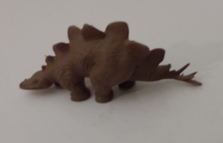 MARX CHOCOLATE MILK BROWN STEGOSAURUS