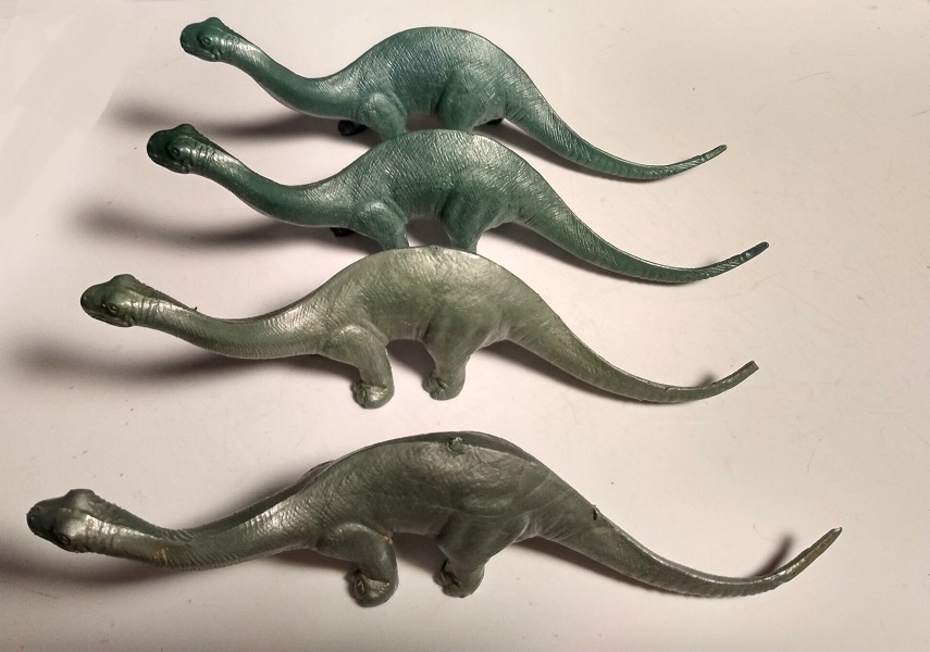 METALLIC GREEN BRONTOS