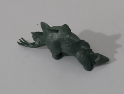 METALLIC GREEN STEGOSAURUS