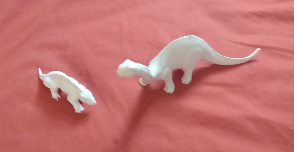 MARX DINOSAUR TEST SHOTS