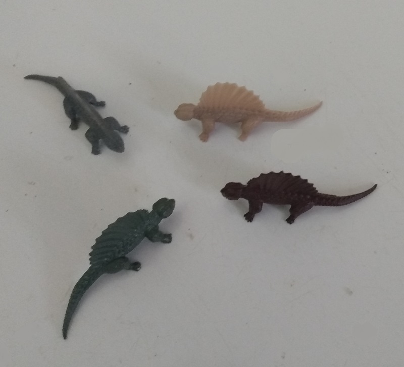 THREE SDC DIMETRODONS