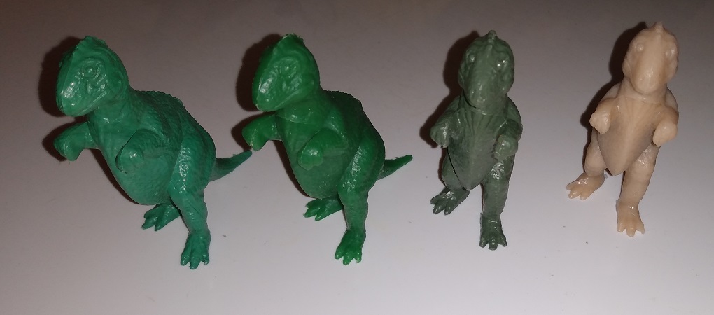 FOUR SDC ALLOSAURUS