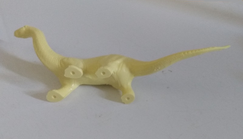 LIGHT YELLOW SDC BRONTOSAURUS