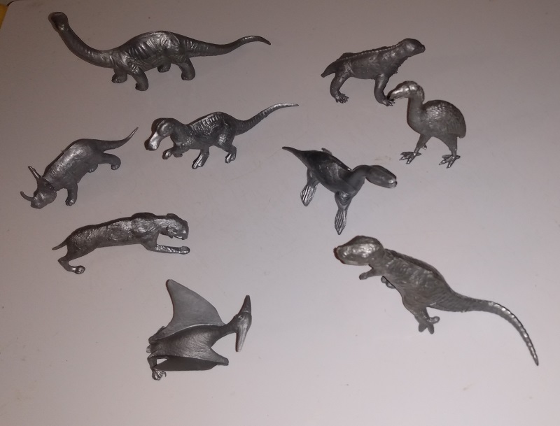 MPC SILVER DINOSAURS